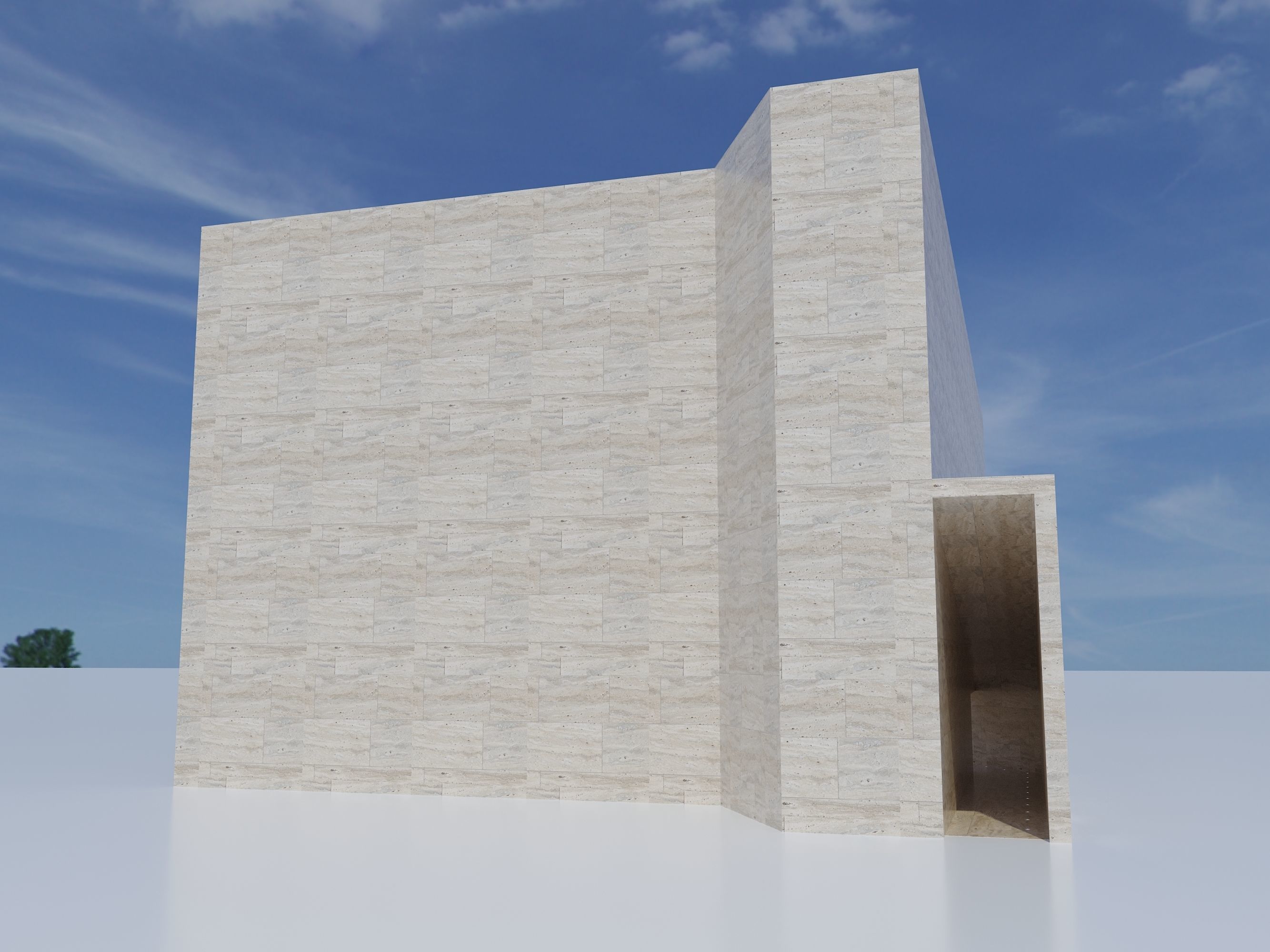 Basketball arena stadium 3D model_24