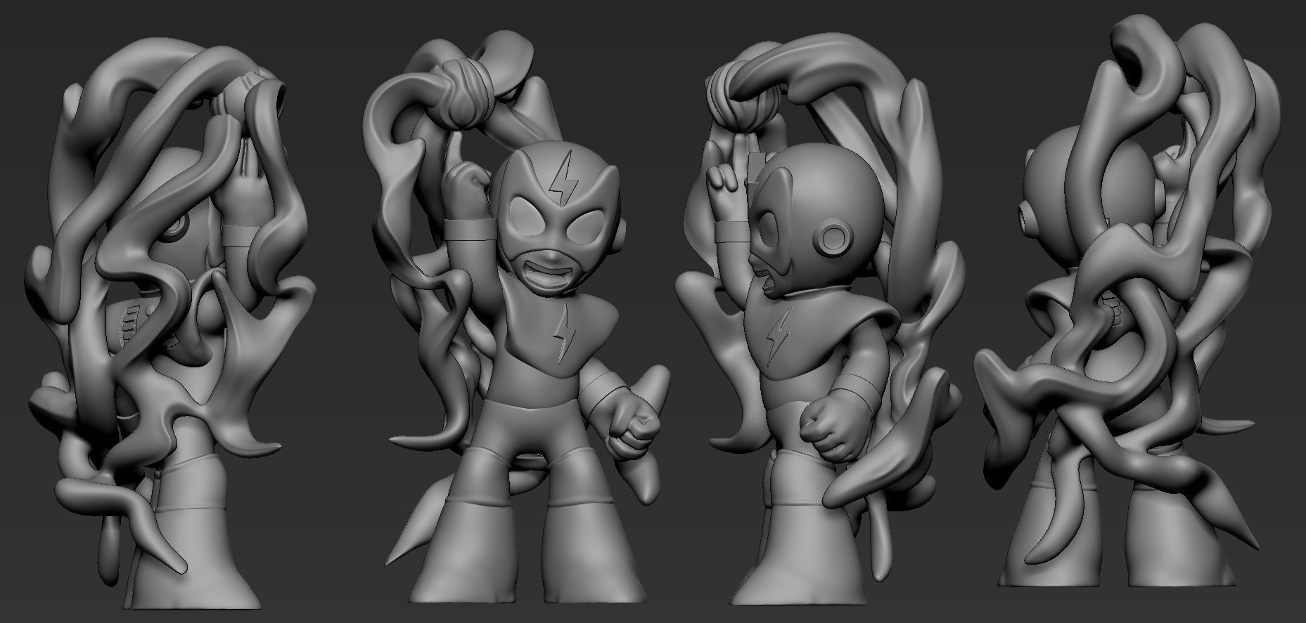 Megaman Pack 3D print model_7