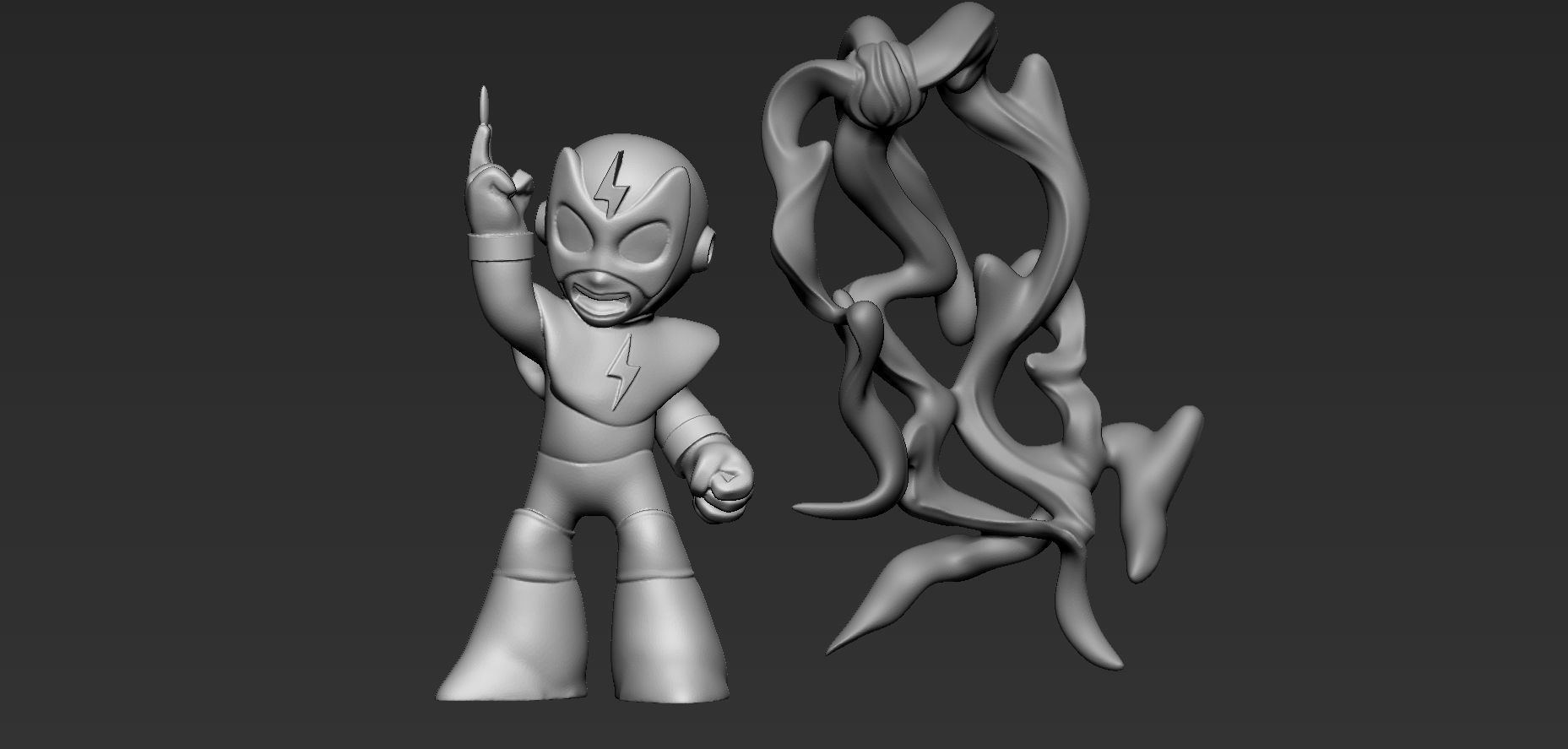 Megaman Pack 3D print model_8