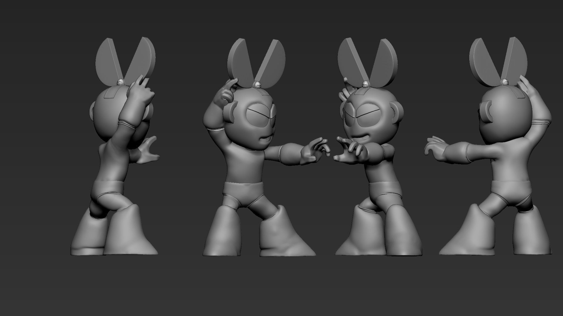 Megaman Pack 3D print model_11