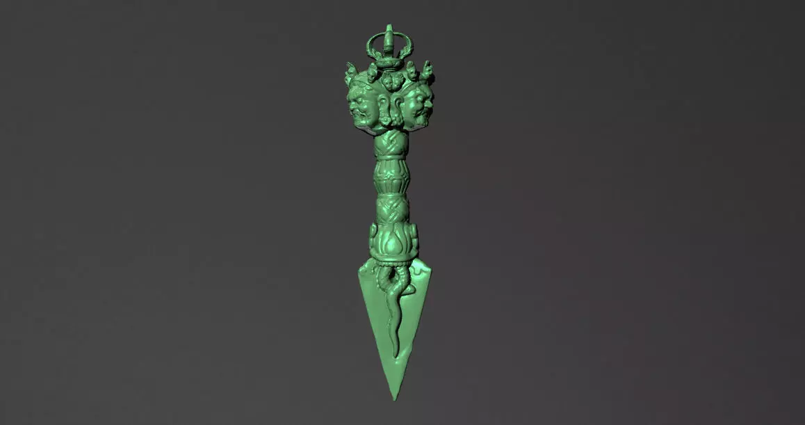 Scepter sword Free 3D model