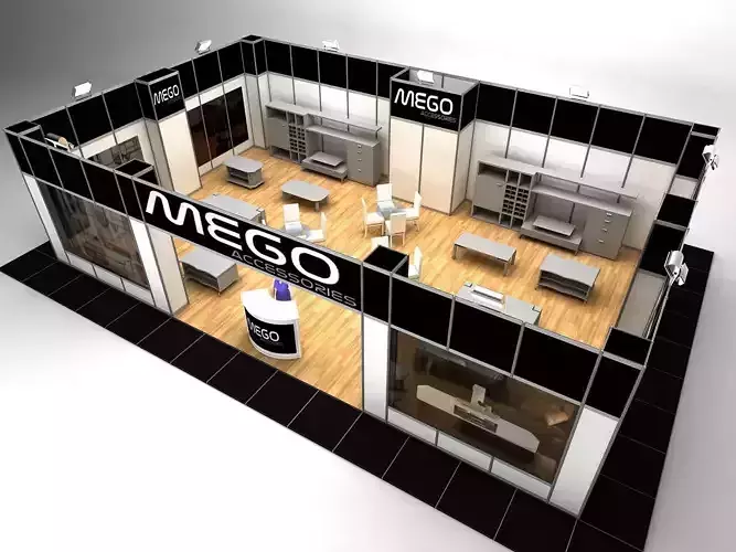 Moduler Exhibition Fair Stand 13x8