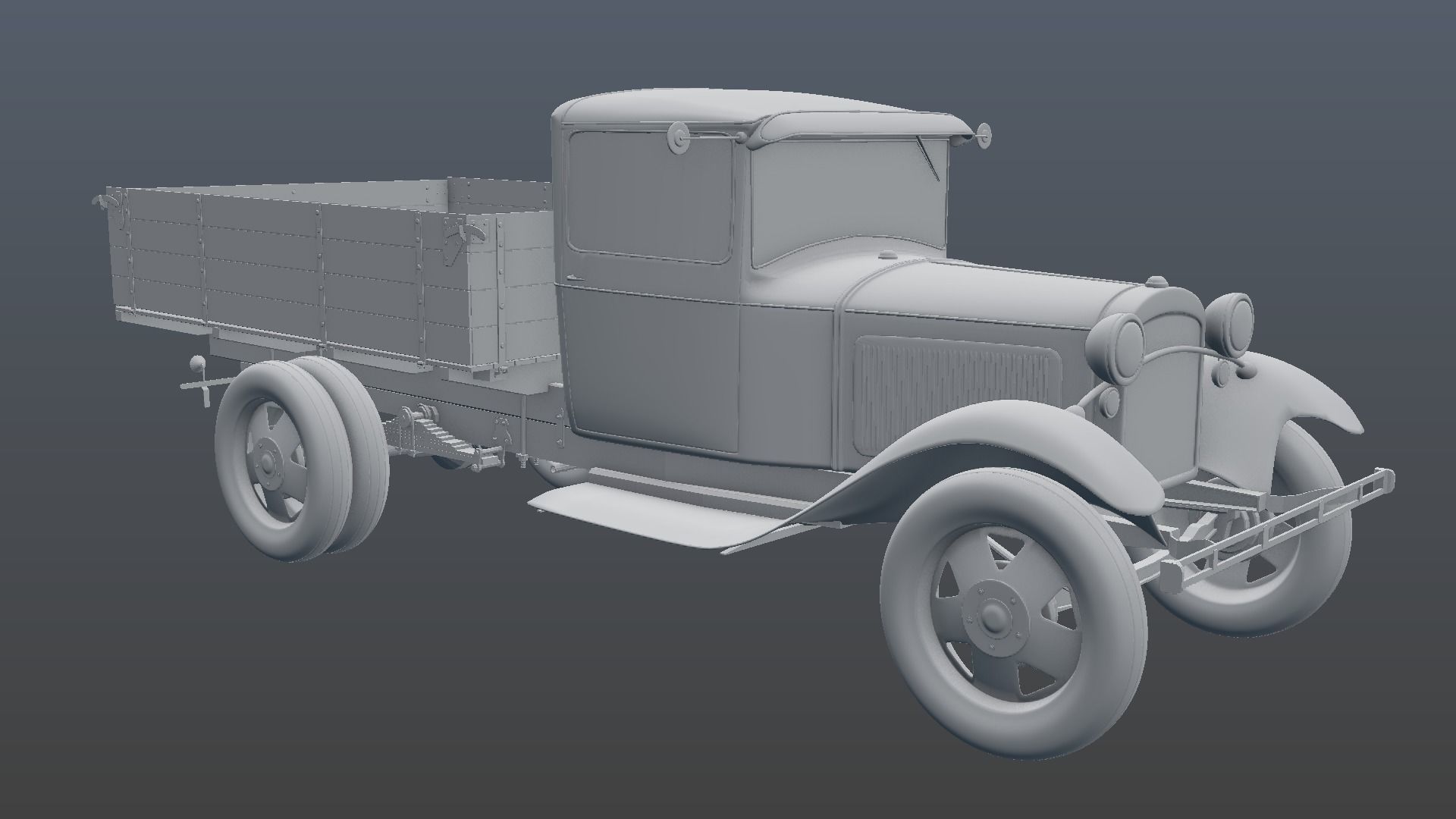 Gaz AA 3D model_15