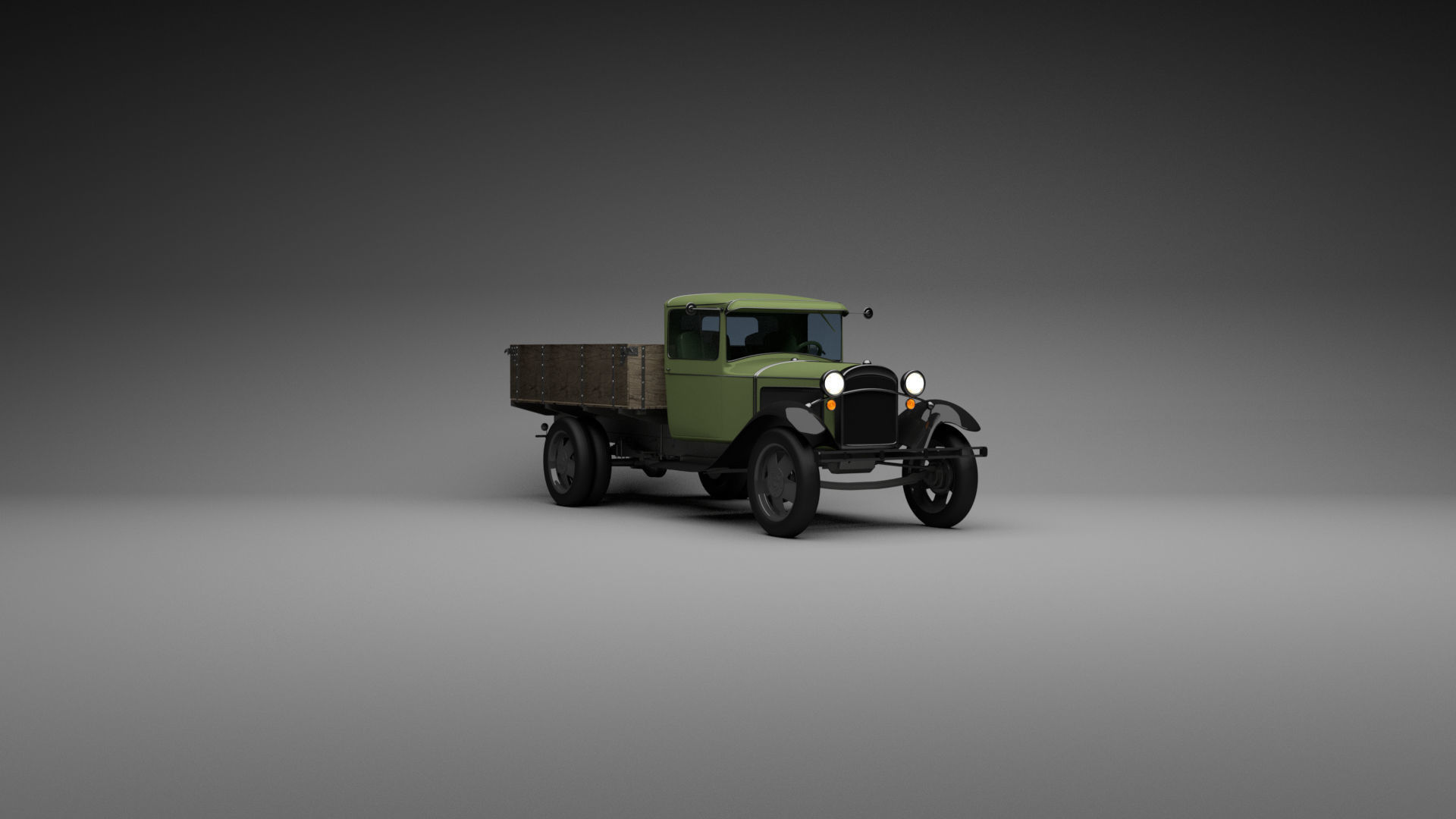 Gaz AA 3D model_10