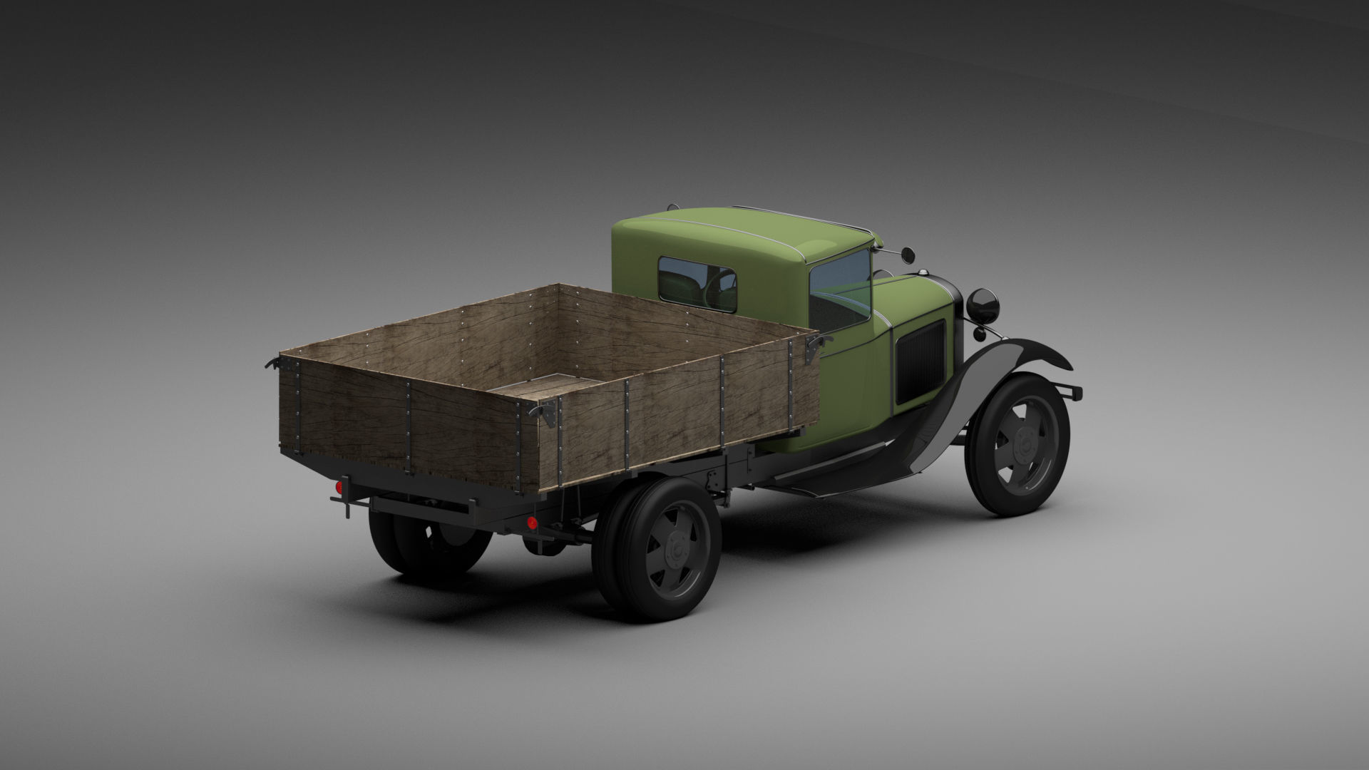 Gaz AA 3D model_13