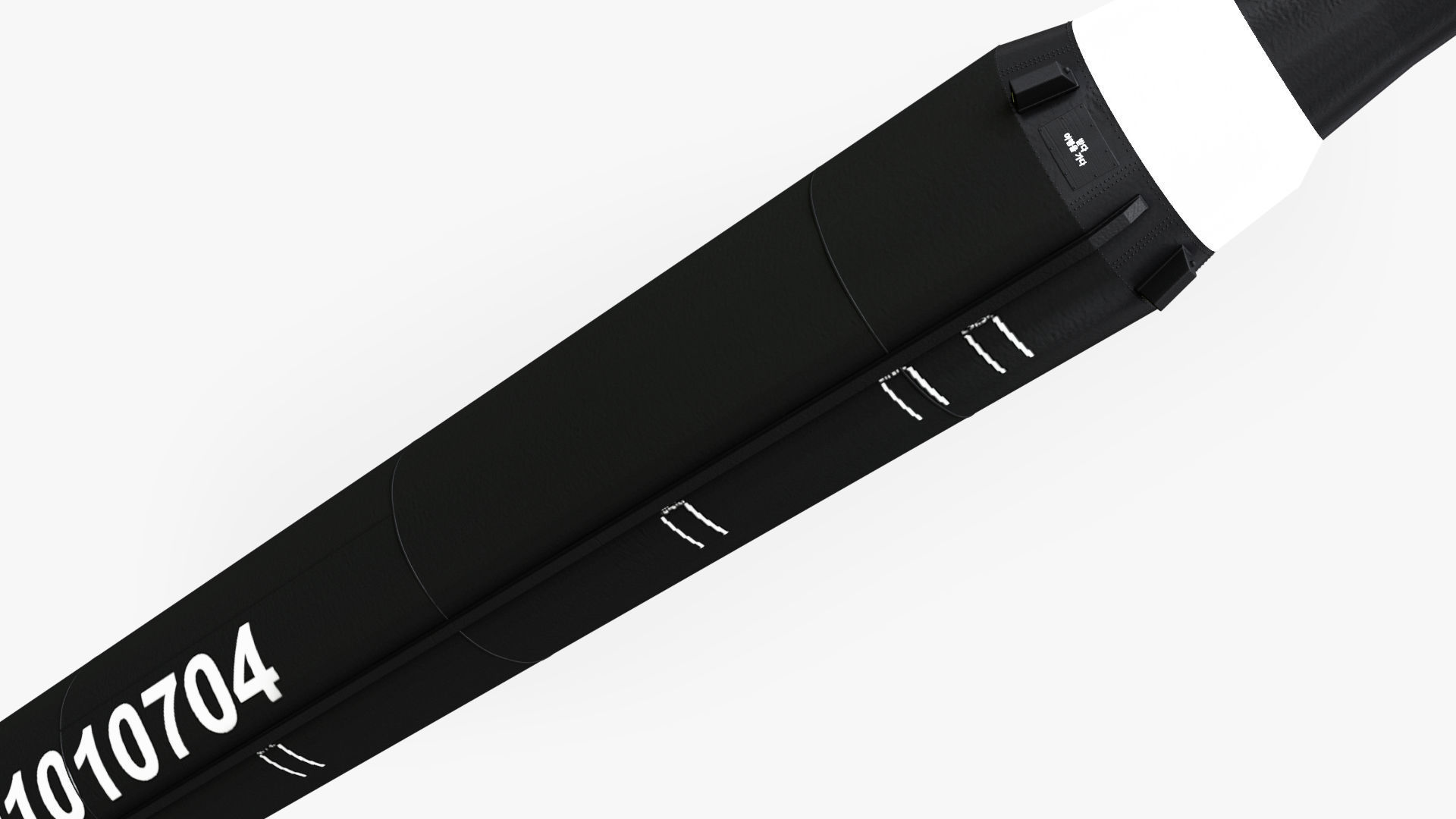 3D Hwasong-12 Ballistic missile Low-poly 3D model_5