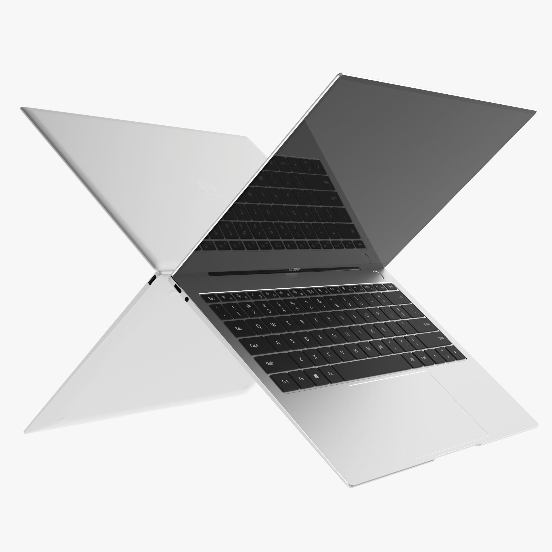 Huawei MateBook X Pro 3D model_3
