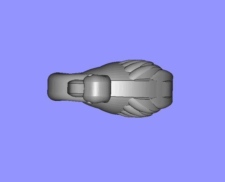 Flamingo Pendant 3D print model_10