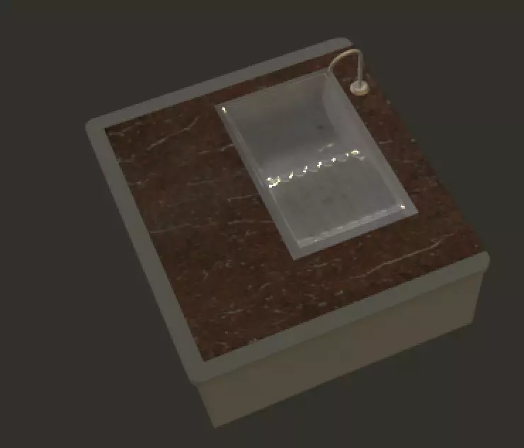 lavabo box 3D model_0