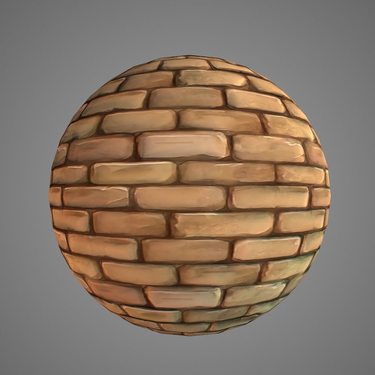 Hand Painted Brick Wall Textures Vol 02 Texture_11