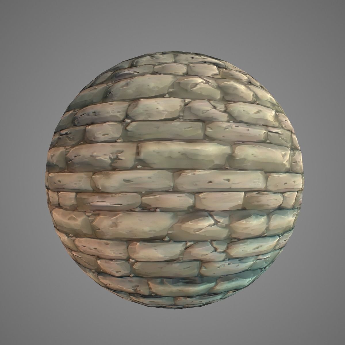 Hand Painted Brick Wall Textures Vol 02 Texture_8