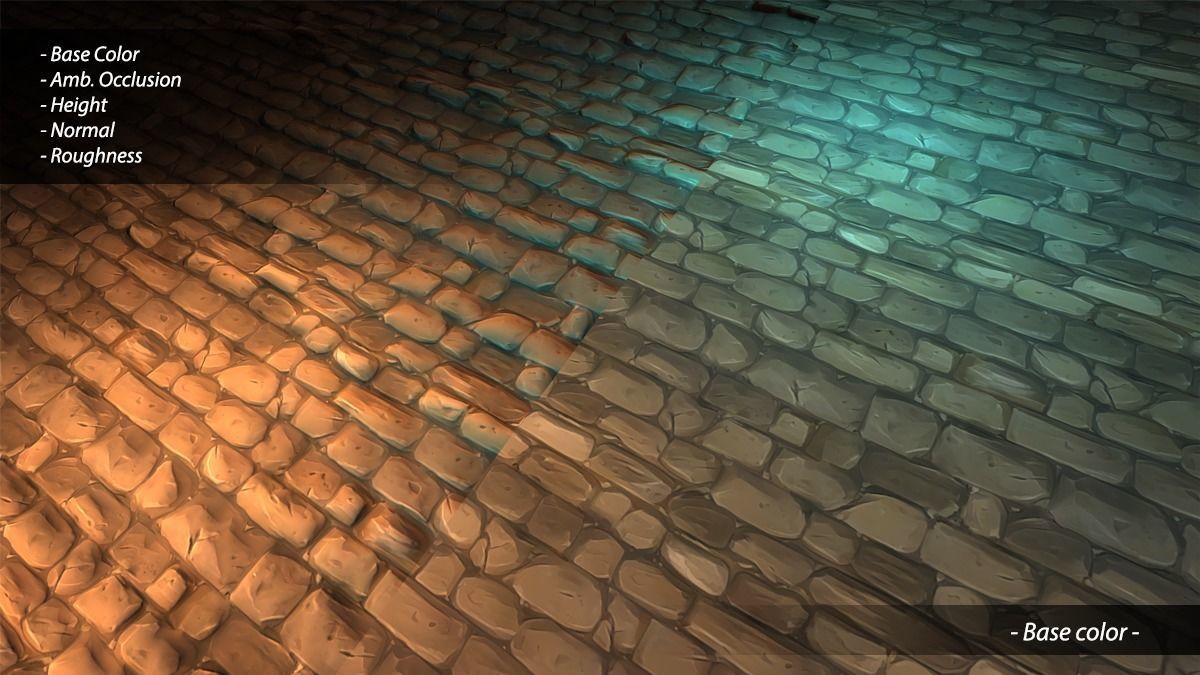 Hand Painted Brick Wall Textures Vol 02 Texture_12