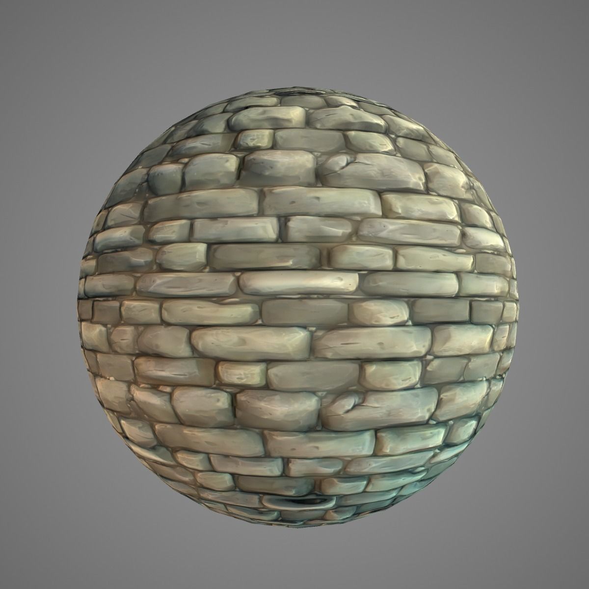 Hand Painted Brick Wall Textures Vol 02 Texture_4