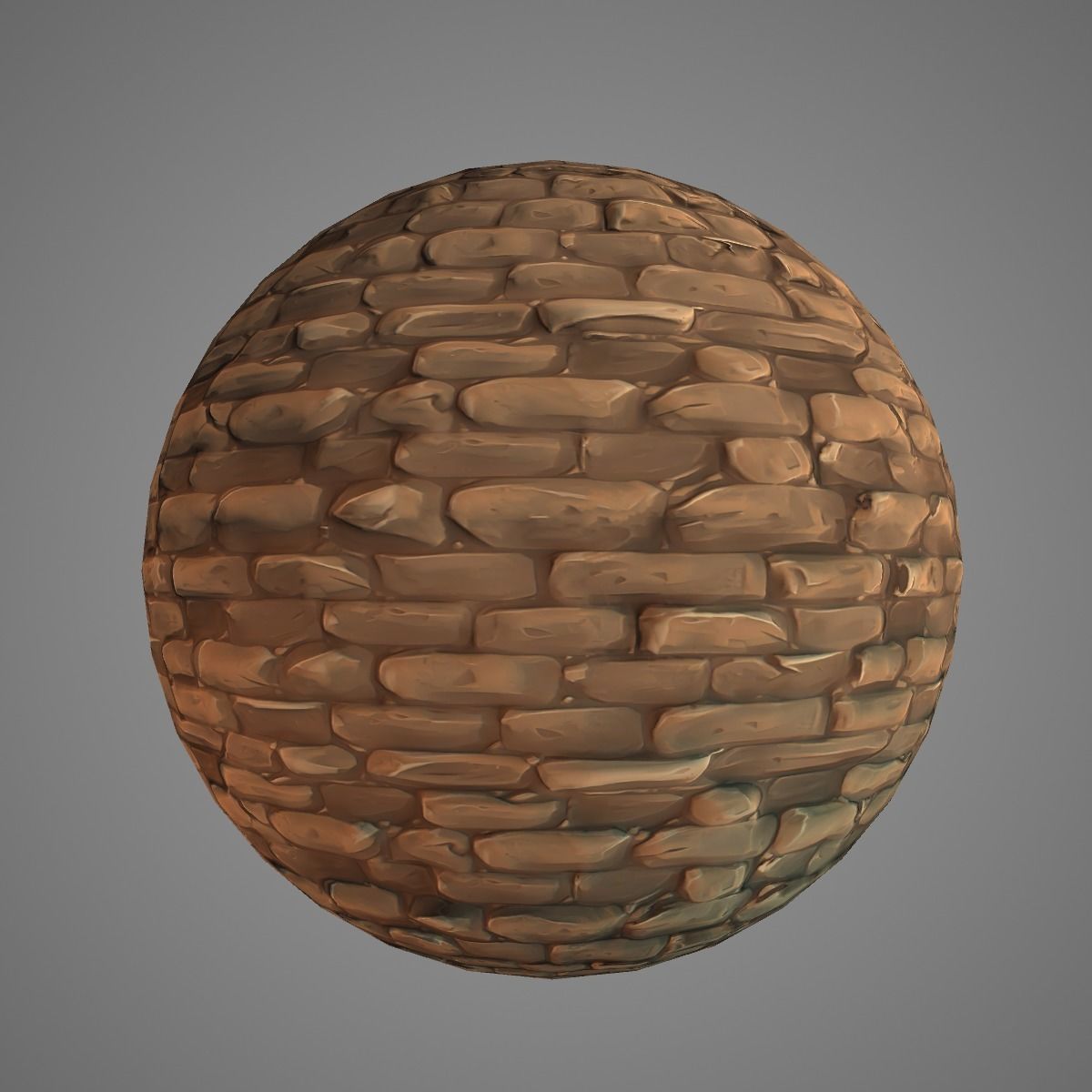 Hand Painted Brick Wall Textures Vol 02 Texture_5