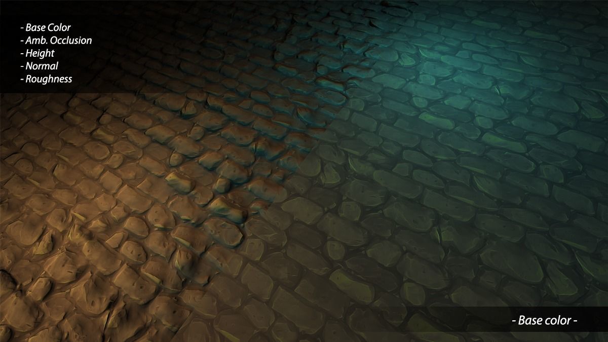 Hand Painted Brick Wall Textures Vol 02 Texture_20