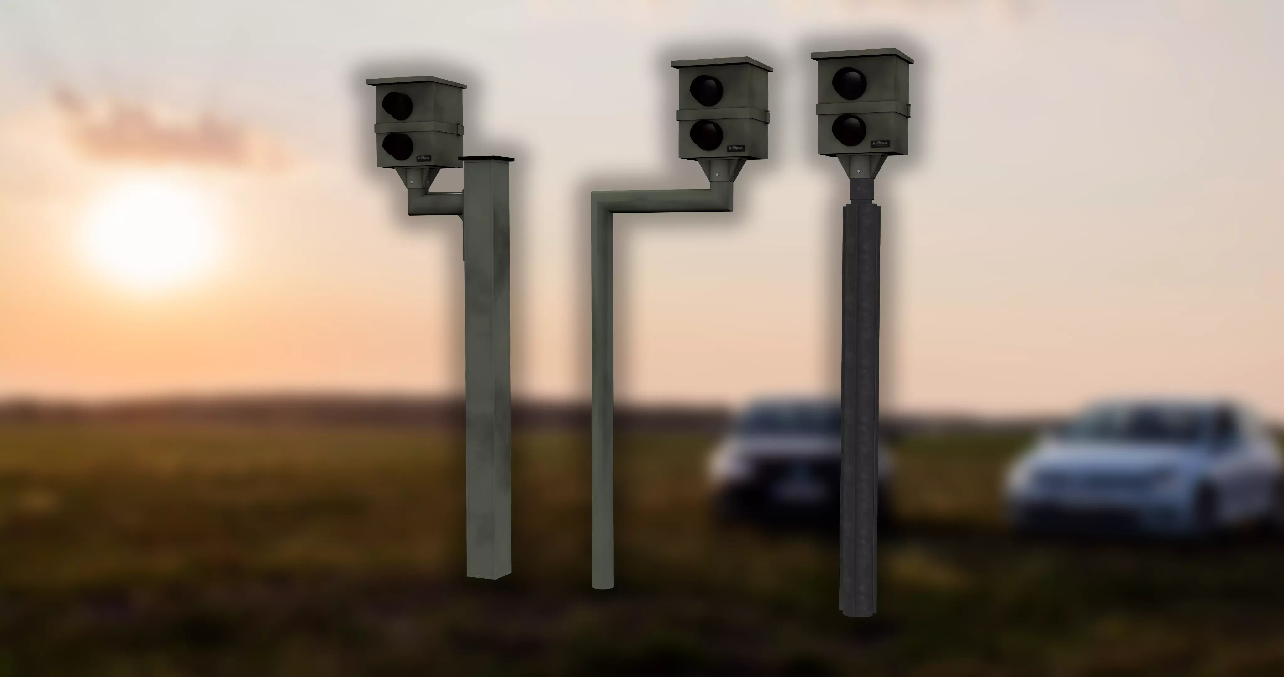 TraffiStar S350 Low-poly 3D model_0