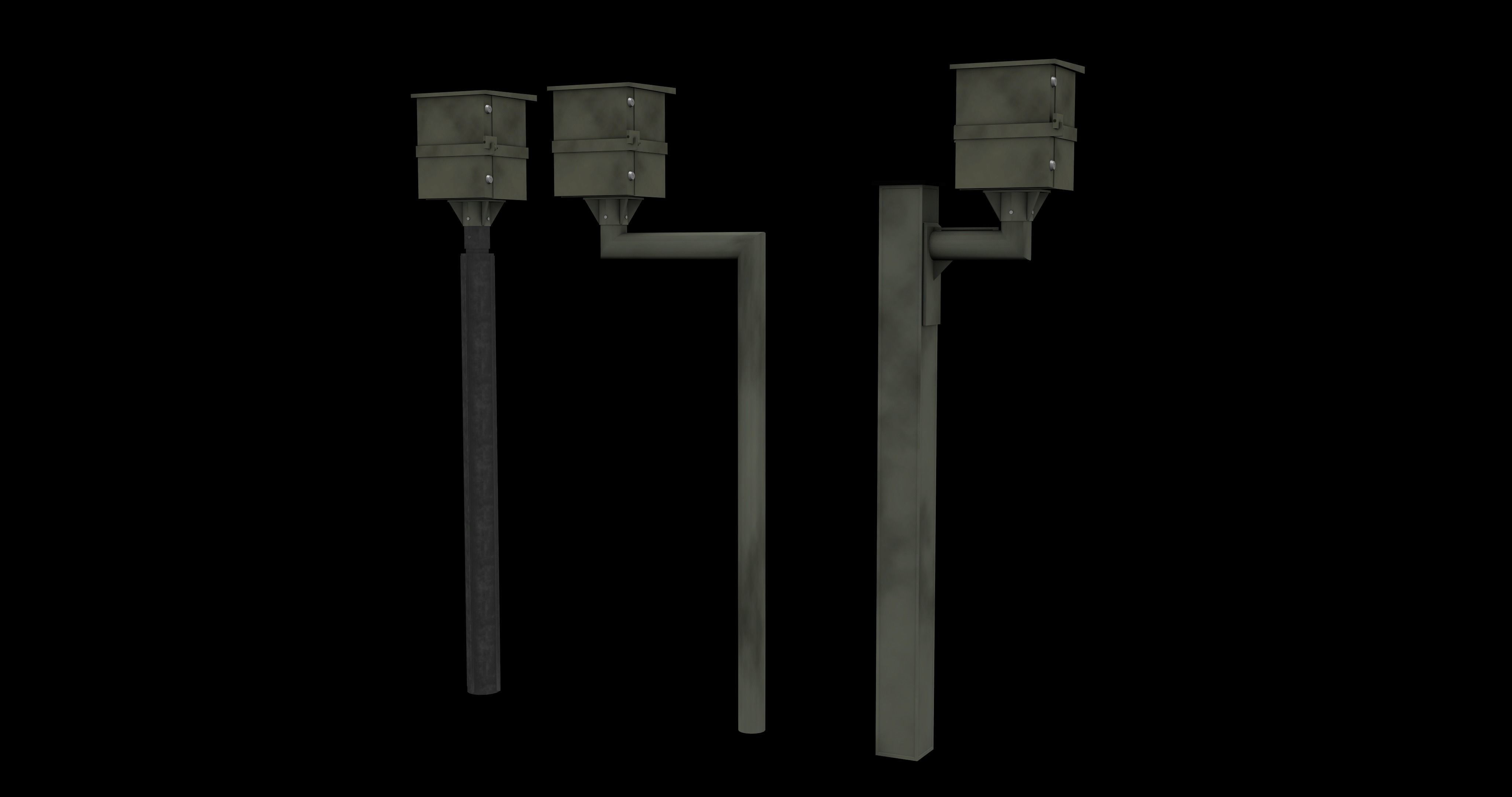 TraffiStar S350 Low-poly 3D model_1