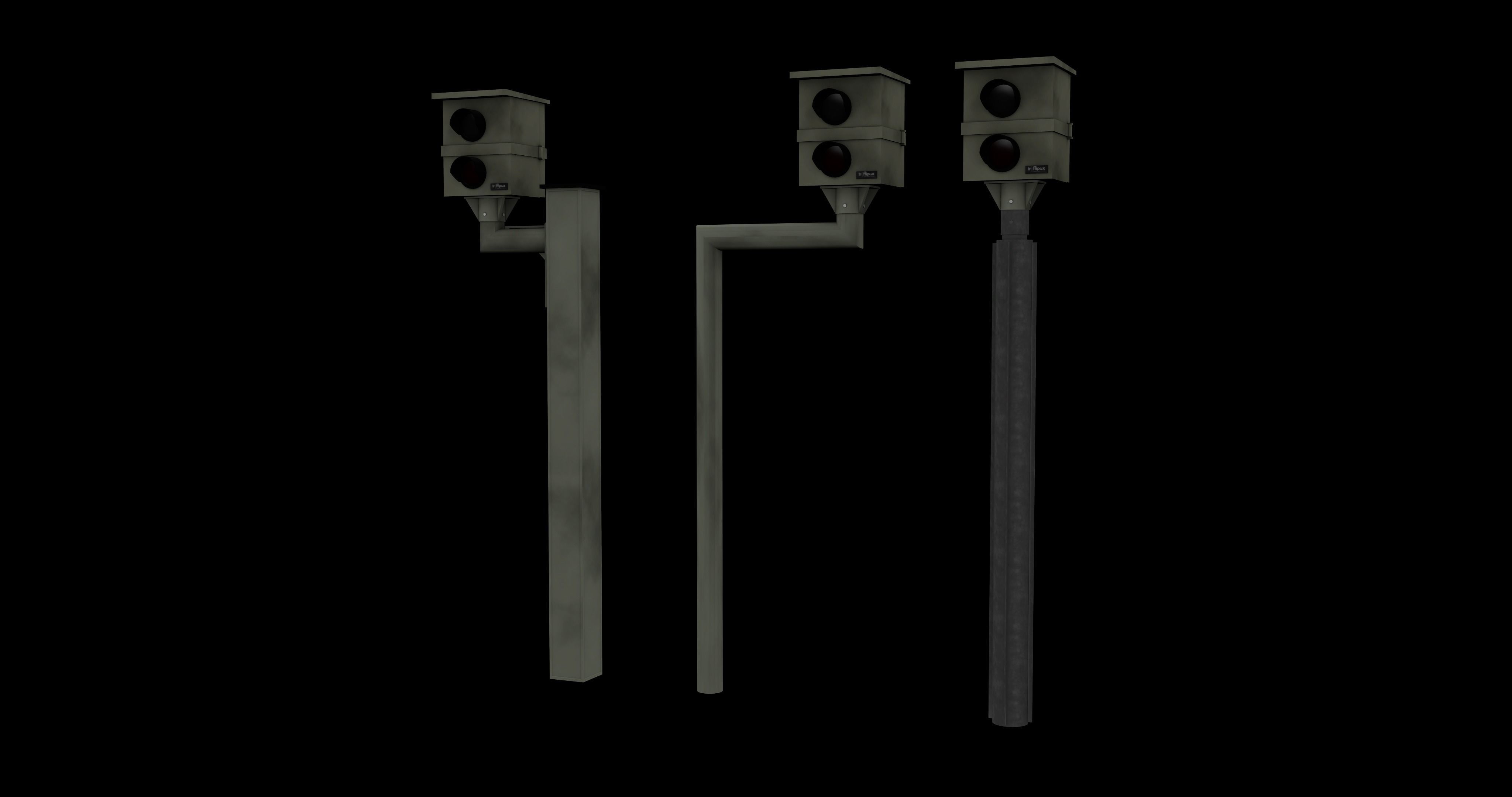 TraffiStar S350 Low-poly 3D model_2