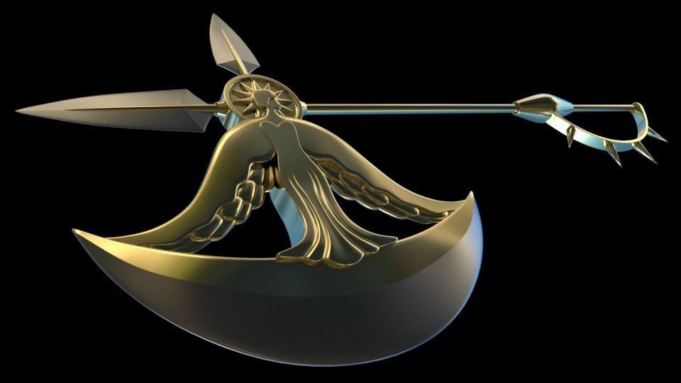 Escanor Axe 3D print model_4