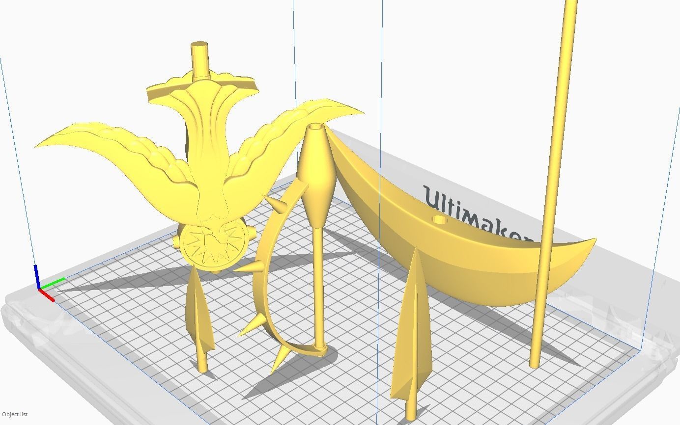 Escanor Axe 3D print model_29