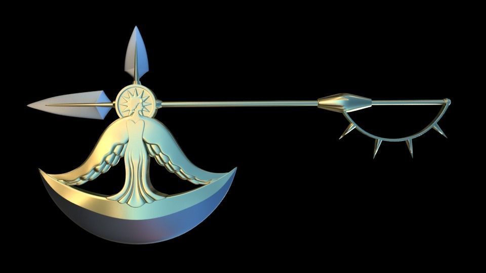 Escanor Axe 3D print model_12