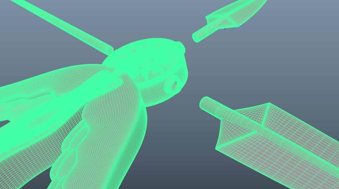 Escanor Axe 3D print model_26