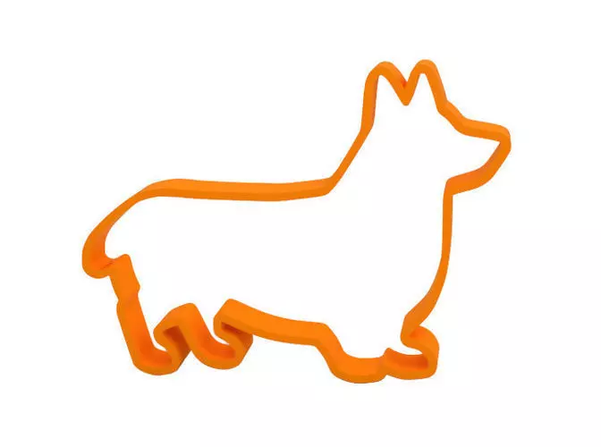 Cookie cutter 3D print model_0