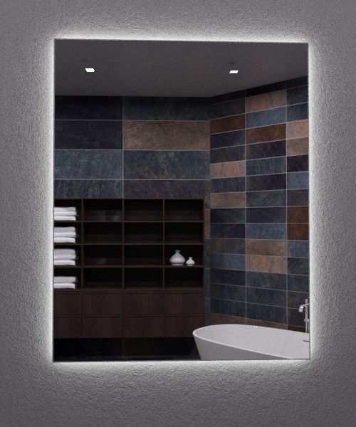 Illuminated Mirror 4 3D model_2
