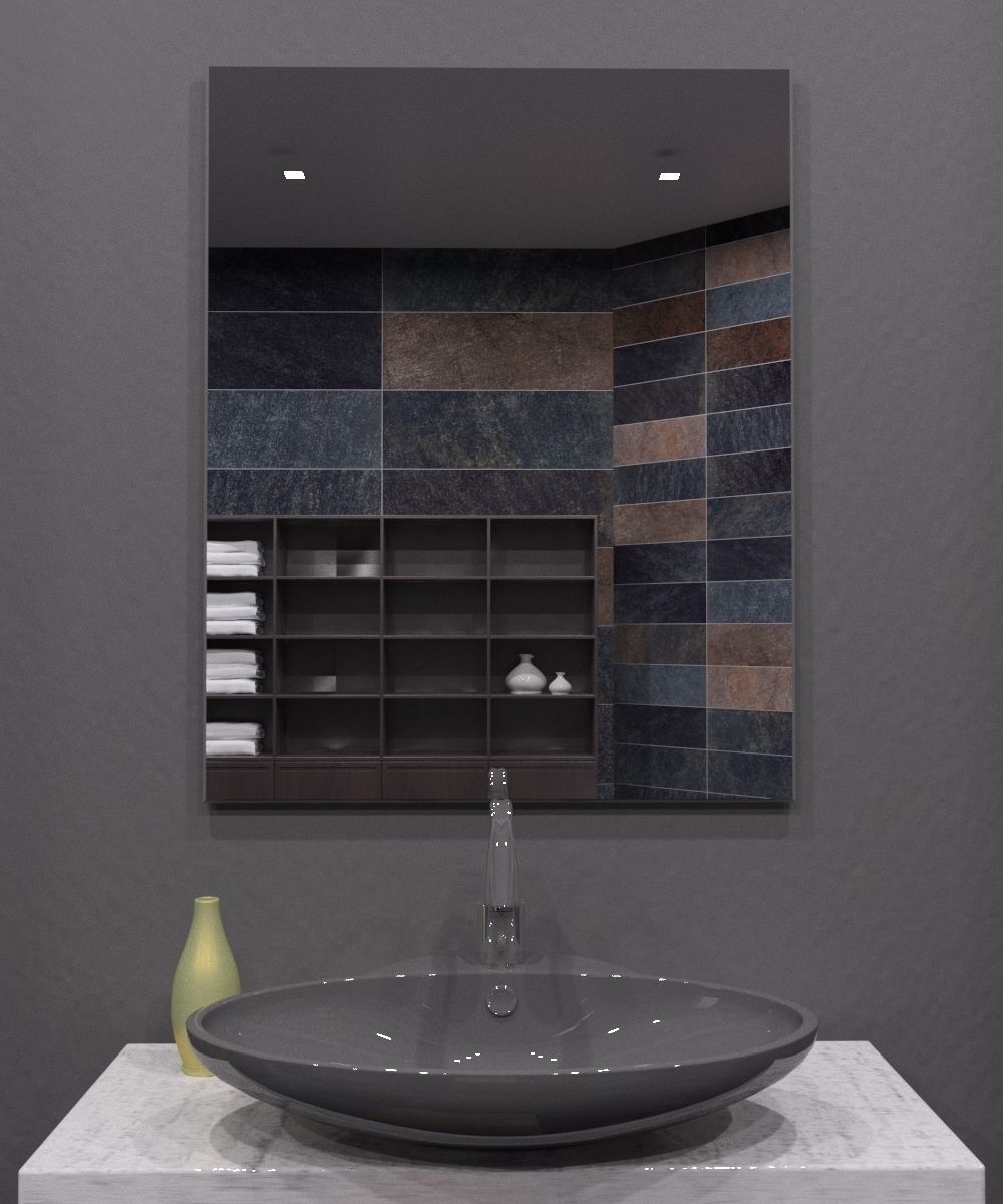 Illuminated Mirror 4 3D model_1