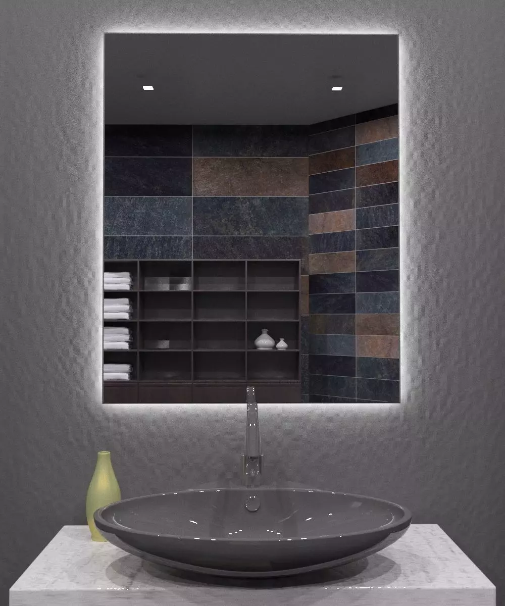 Illuminated Mirror 4 3D model_0