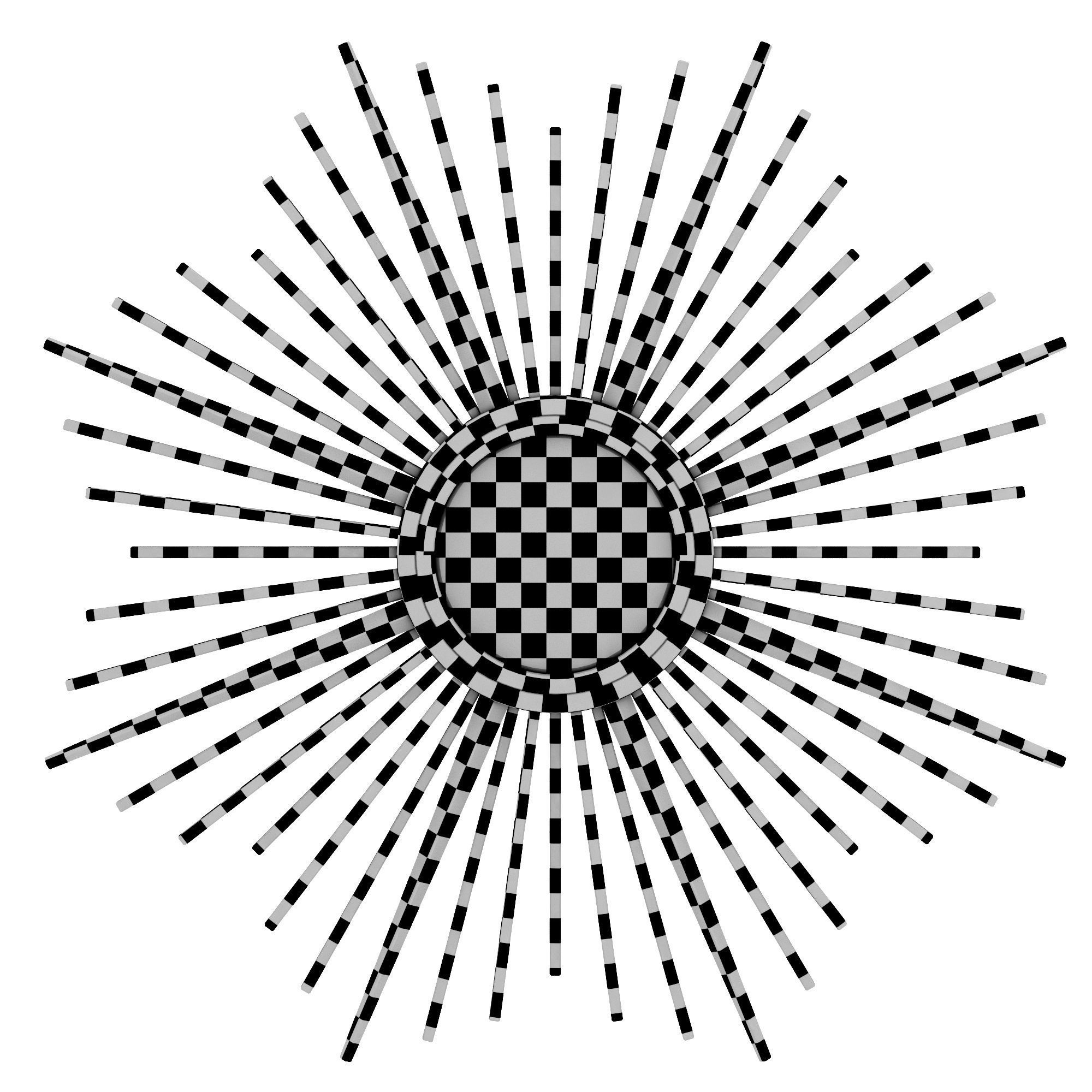 Dantone Home Star mirror 3D model_7