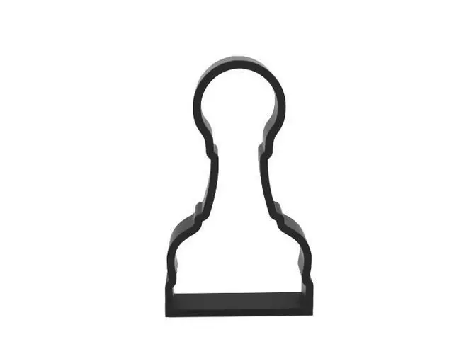 Cookie cutter 3D print model_0