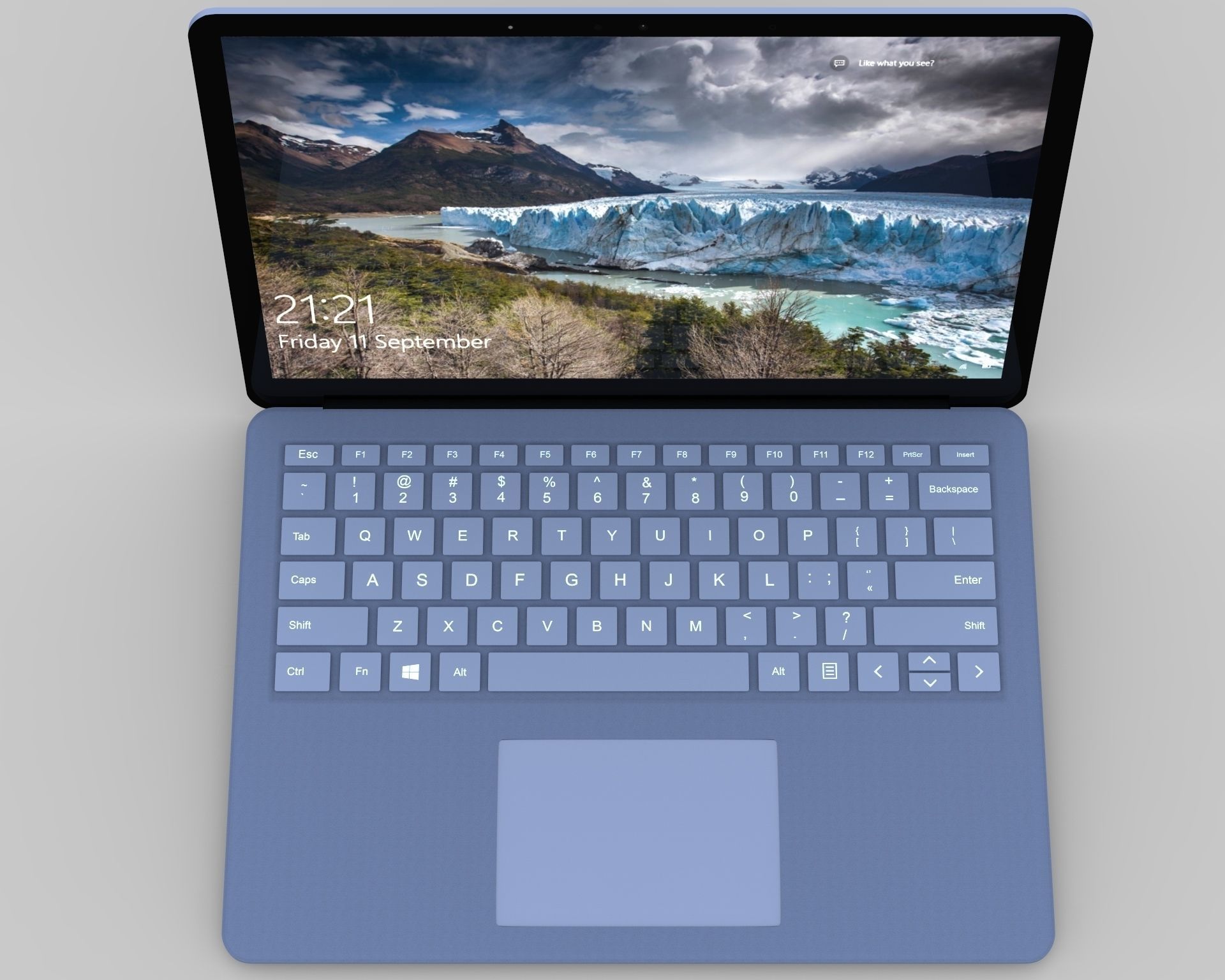 Microsoft Surface Laptop 3D model_8