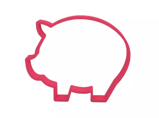 Cookie cutter 3D print model_0