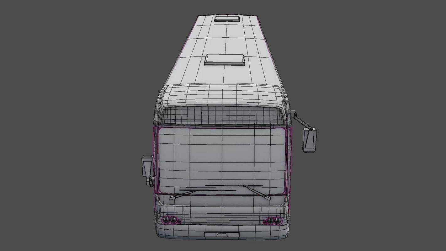 City bus 3D model_14
