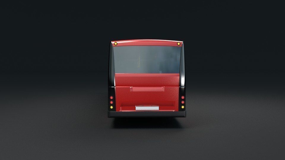 City bus 3D model_7