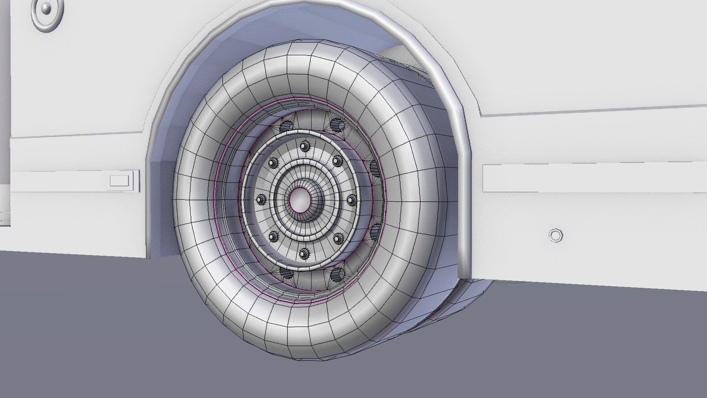 City bus 3D model_16