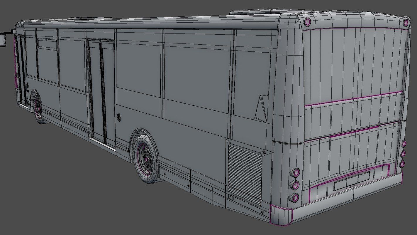 City bus 3D model_13