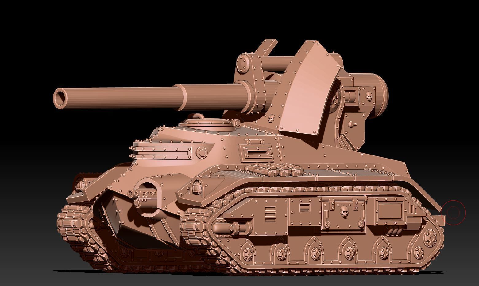 Feudal Guard Support Tanks 3D print model_17