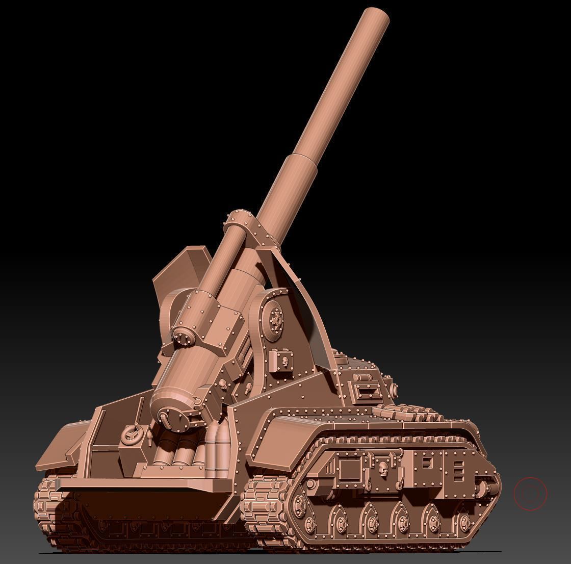 Feudal Guard Support Tanks 3D print model_15