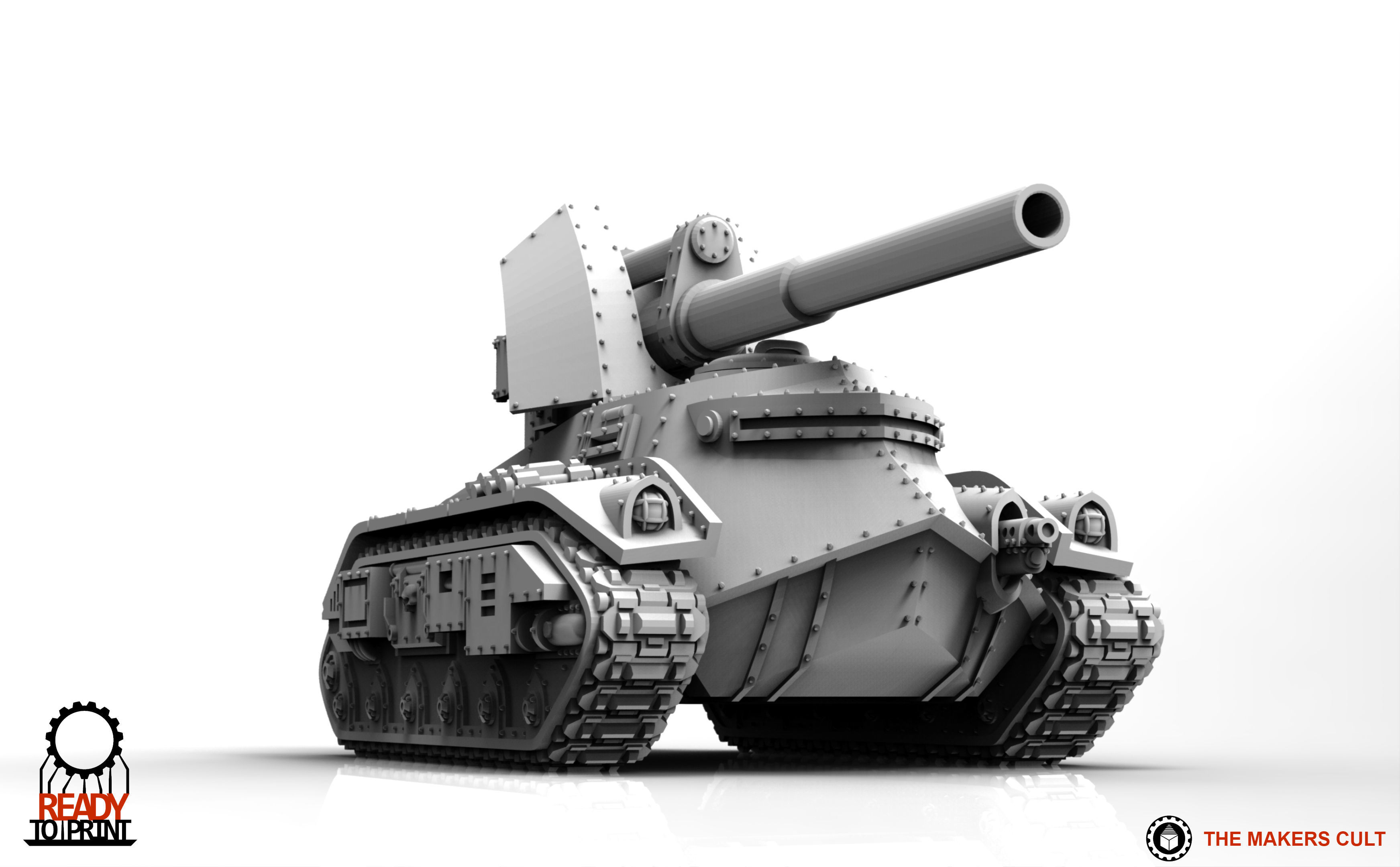 Feudal Guard Support Tanks 3D print model_20