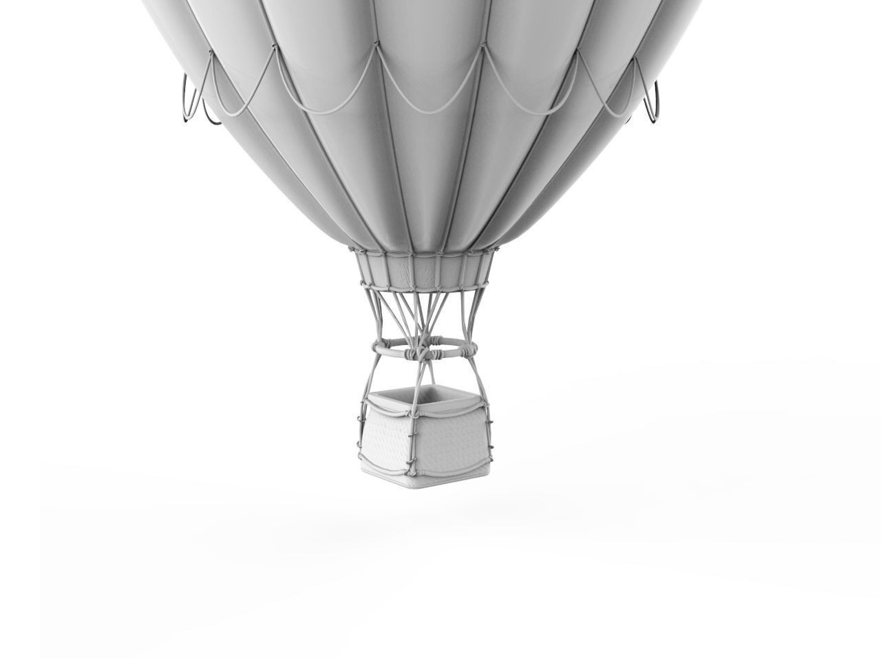 Hot Air Balloon 3D model_9