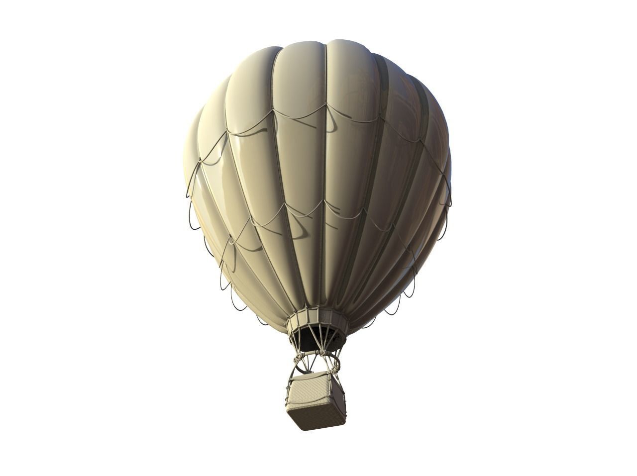 Hot Air Balloon 3D model_11