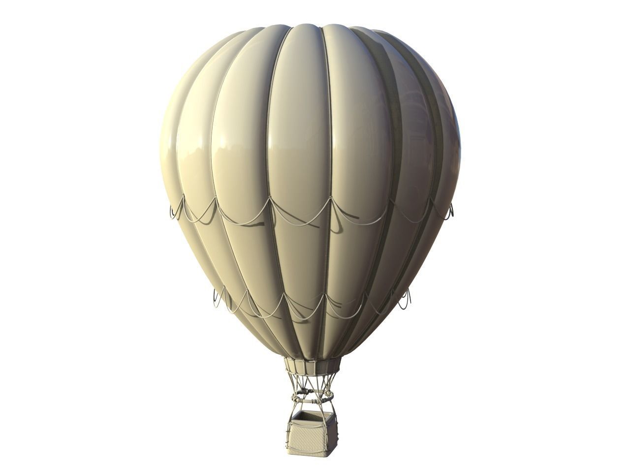 Hot Air Balloon 3D model_12