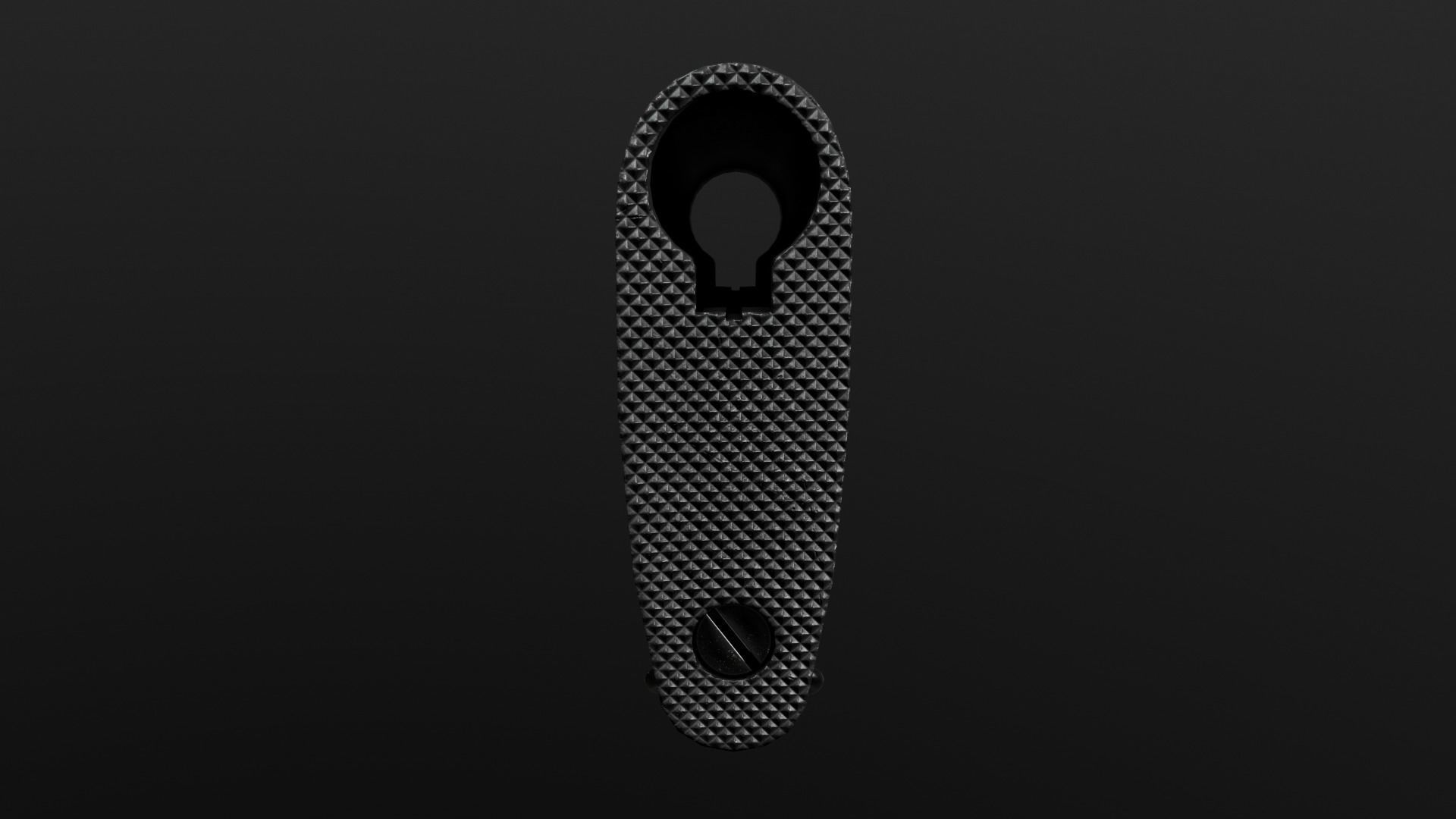 Colt LE AR15 Collapsible Buttstock Low-poly 3D model_16