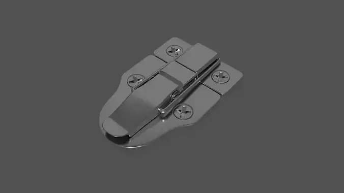 Chest Latch 3D model