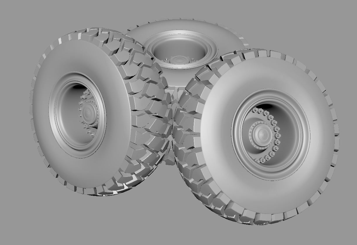 Minning Truck 3D model_10