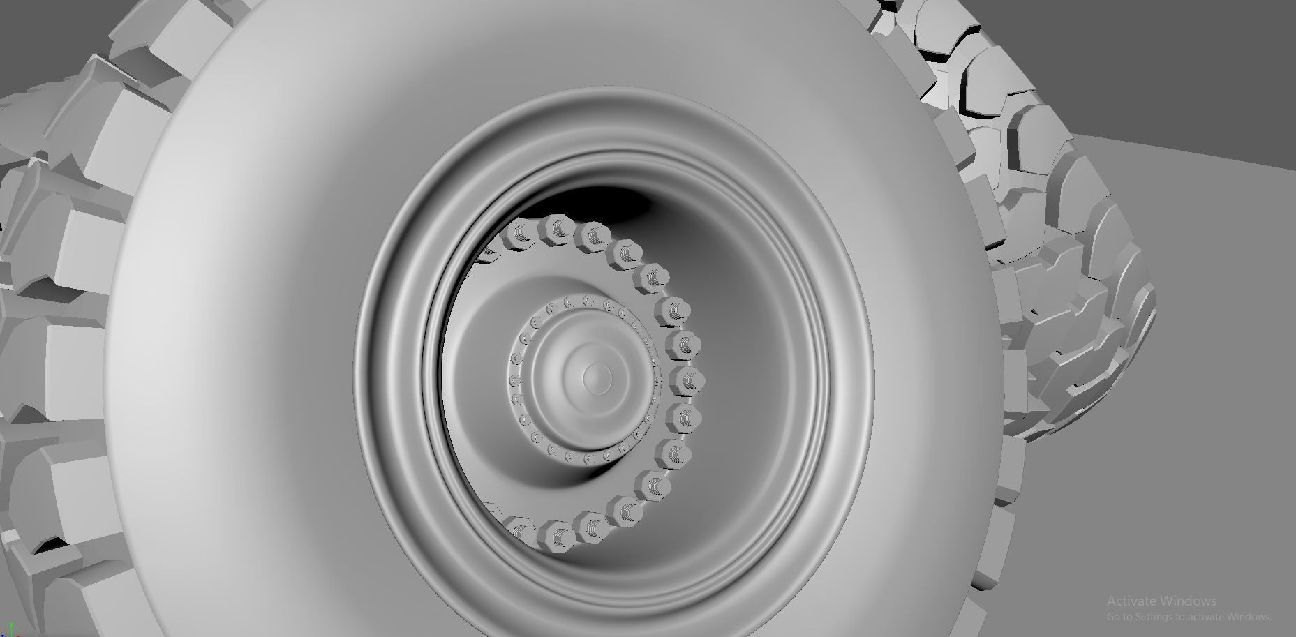 Minning Truck 3D model_11