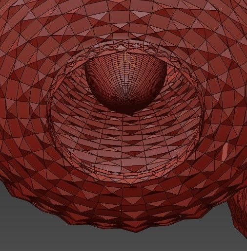 Lute Pendant Light 3D model_3