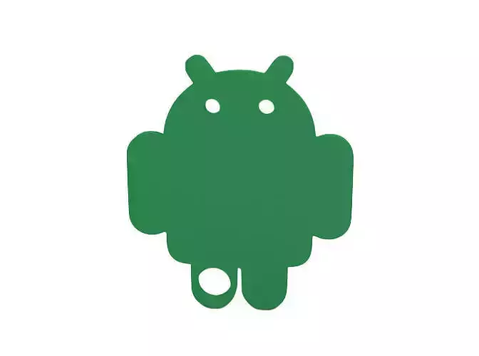 Keychain android logo